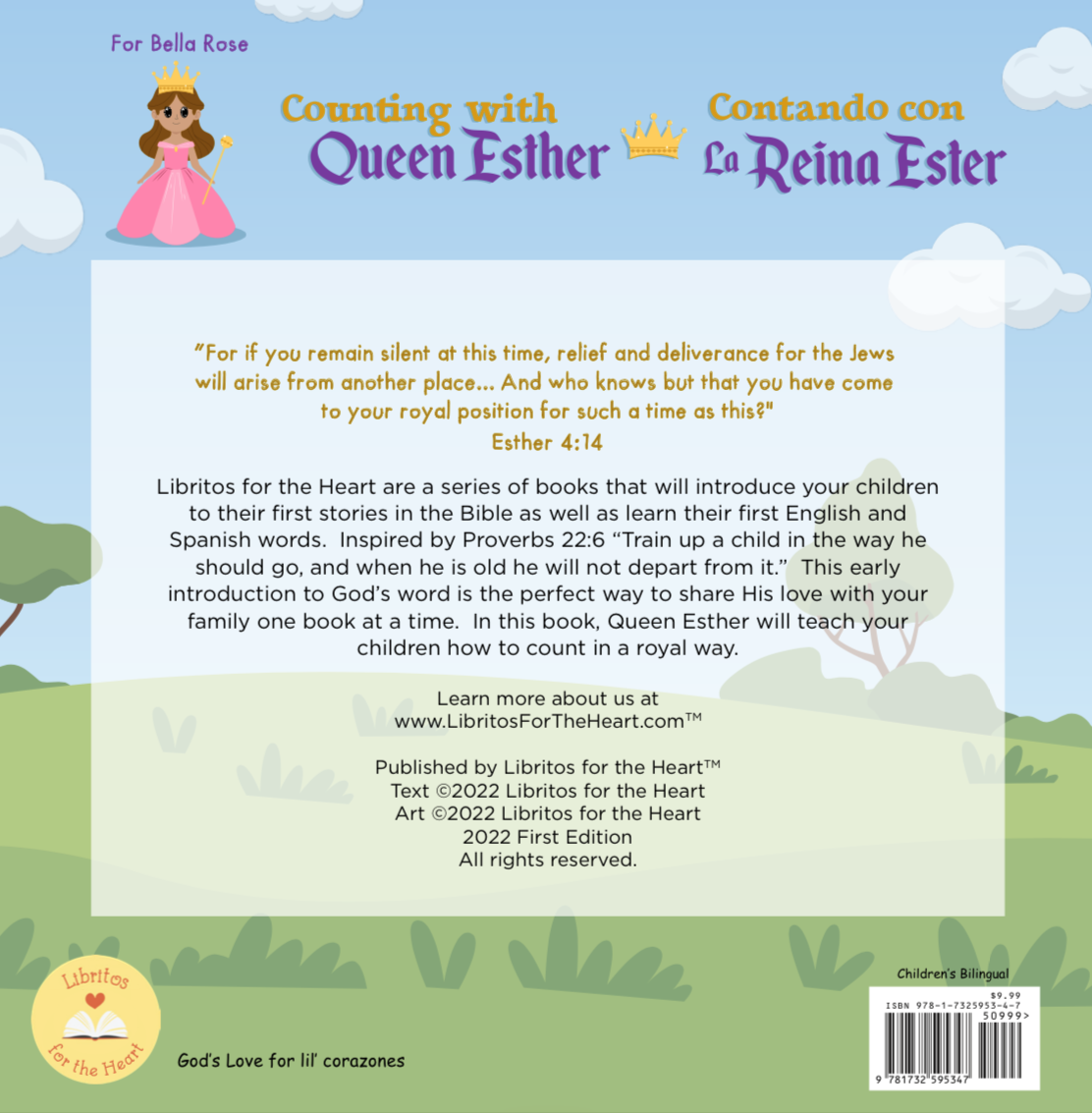 Book #5 - Counting with Queen Esther/ Contando con La Reina Ester