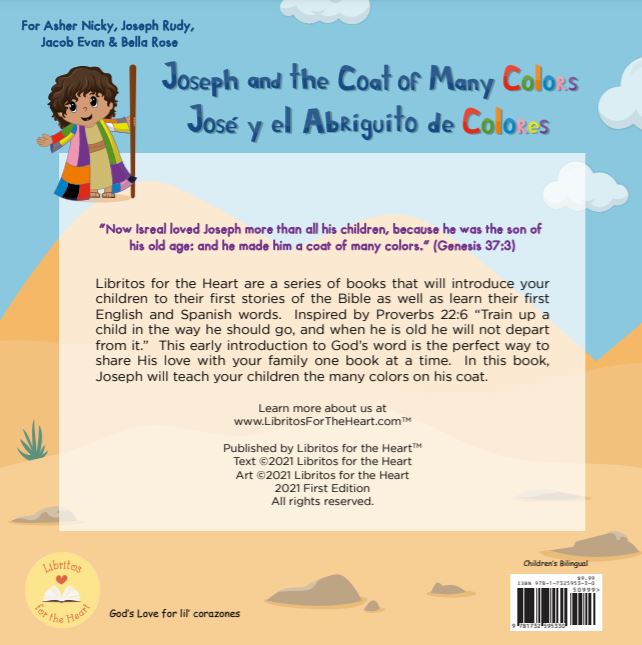 Joseph and the Coat of Many Colors/ Jose y el Abriguito de Colores